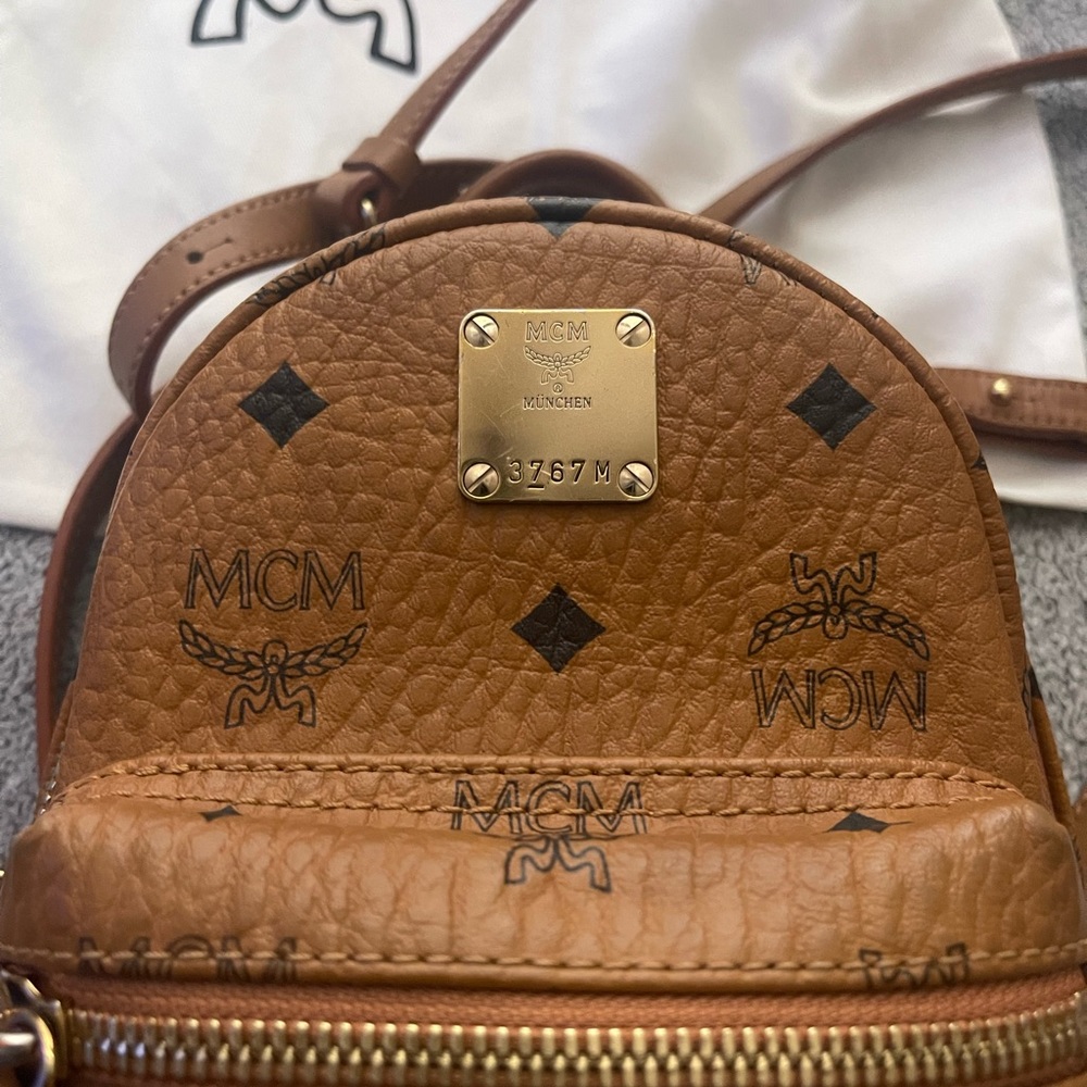 MCM Mini Backpack - Picture 5 of 12